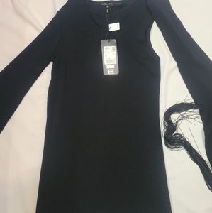 Escada brand-new with tags black dress